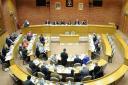 Hertsmere Borough Council full council meeting at the Civic Offices in Borehamwood. Picture: © Blake Ezra Photography Ltd. 2012.