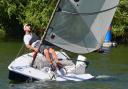 Alan Campbell won both pursuit races at Welwyn Garden City Sailing Club.