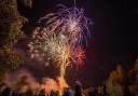 The fireworks at Hitchin Priory. Picture: Ladder 87 Company