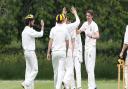 Will Pickworth (right) and Tewin had plenty to celebrate after winning the title. Picture: DANNY LOO PHOTOGRAPHY