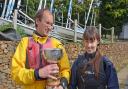 Annette Walter & Michael Ettershank and Annette Walter were the winners of the Punchbowl Trophy.