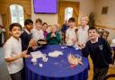 Residents shared their favourite recipes with students