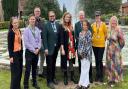 Anglia in Bloom judges visited Welwyn Garden City on July 15.