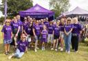 Smiling Willow Team at Folk by the Oak 2024 in Hatfield Park.