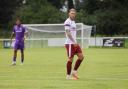 Brad Wadkins got the equaliser for WGC in the win over Real Bedford. Picture: LINDA BABAIE