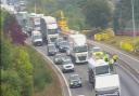 LIVE: Long delays and lane closed on M25 after crash near Potters Bar