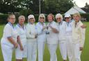 North Mymms Bowls Club's ladies won were runners-up in the district double rink competition. Picture: NORTH MYMMS BC