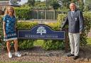 New captains at Brookmans Park Golf Club - Sheila Langley and Robin Buxton. Picture: BRIAN HALL