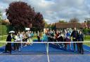 Players and officials at Orchard Tennis Club's charity tournament. Picture: ORCHARD TENNIS