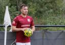 Ben Ward-Cochrane scored Potters Bar's second at Chatham. Picture: MANDY DAVIES