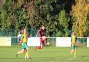 Lewis Taaffe scored twice as WGC beat Leverstock Green. Picture: HYWEL RHYS-WILLIAMS