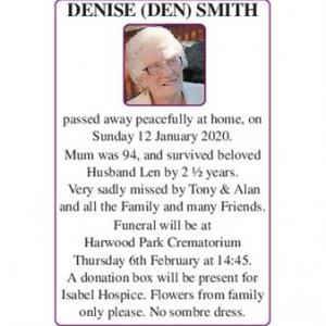 DENISE (DEN) SMITH