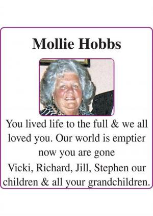 MOLLIE HOBBS