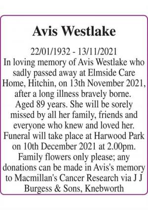 Avis Westlake