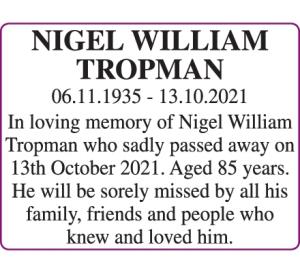 NIGEL TROPMAN