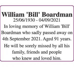 William ‘Bill’ Boardman