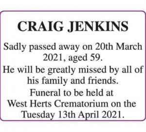 JENKINS
Craig