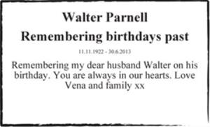 Walter Parnell