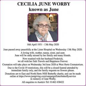 CECILIA WORBY