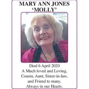 MARY ANN JONES