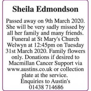 Sheila Edmondson