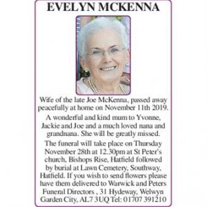 Evelyn McKenna