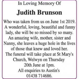 Judith Brunson