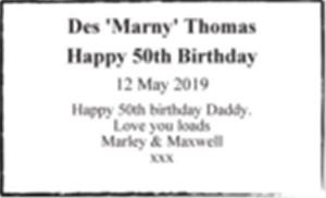 Des Marny Thomas