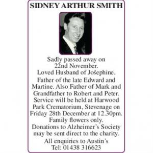 Sidney Arthur Smith