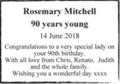 Rosemary Mitchell