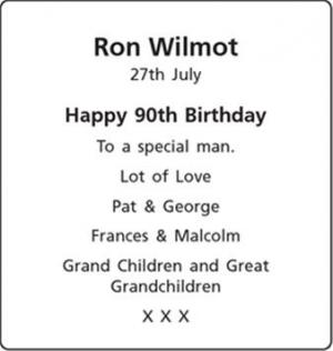 Ron Wilmot