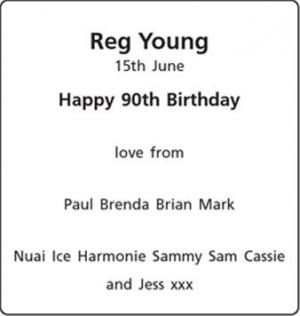 Reg Young