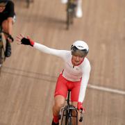 England's Laura Kenny wins the women's 10km scratch race at the Lea Valley VeloPark in Stratford, London during the Birmingham 2022 Commonwealth Games