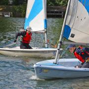 Robin Hailey and Nina Ferguson battle it out in the Quba fleet.