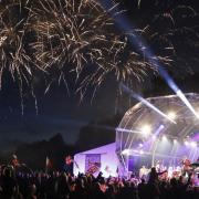 Flag waving finale at the Hatfield House Battle Proms. The picnic proms concert series is due to return to the Hertfordshire stately home on Saturday, July 17, 2021.