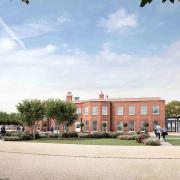 An artists' impression of the renovated Bush Hall in Hatfield. Picture: supplied