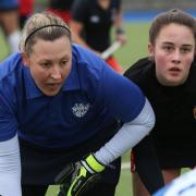 Heather Veal (left) made some big tackles for Welwyn Garden City at Bedford. Picture: DANNY LOO PHOTOGRAPHY