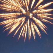 Fireworks display. Picture: Alan Davies