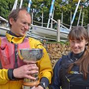 Annette Walter & Michael Ettershank and Annette Walter were the winners of the Punchbowl Trophy.