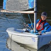 Freddie Potter was third in race one of the autumn winter handicap series.