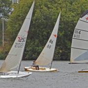 High winds caused problems at WGC Sailing Club. Picture: VAL NEWTON