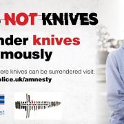 Hertfordshire is to take part in a knife amnesty.