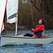 Charles Adams was a winner at Welwyn Garden City Sailing Club. Picture: VAL NEWTON