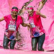 Pretty Muddy participants at a previous Race for Life