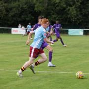 Ryan Ansell scored his first senior goal for Welwyn. Picture: LINDA BABAIE