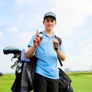 Harry Cox of Welwyn Garden City hit a first hole in one. Picture: LEADERBOARD PHOTOGRAPHY