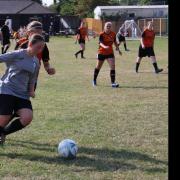 Ellie Whitfield had a brilliant game for Welwyn United at Bletchley Scot. Picture: WUFC