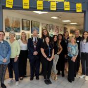 Artists were celebrated at the Open Studios in The Howard Centre