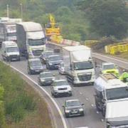 LIVE: Long delays and lane closed on M25 after crash near Potters Bar