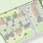 The plans would see the development built off High Street in Kimpton.